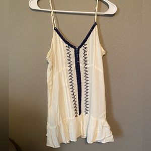 Society Girl Embroidery Top